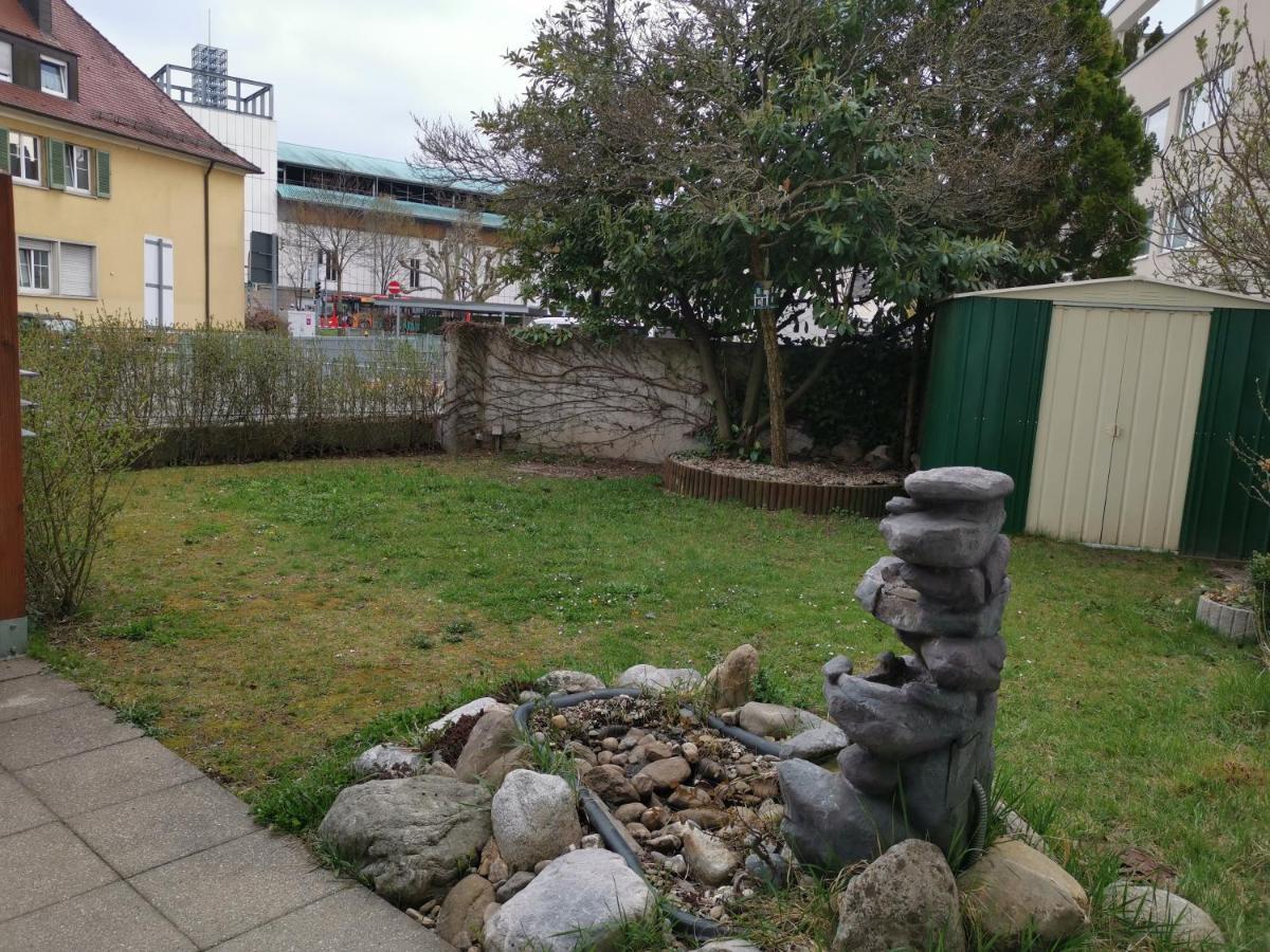 Gute Laune Mit Terrasse Und Garten Zentral Friedrichshafen Ngoại thất bức ảnh